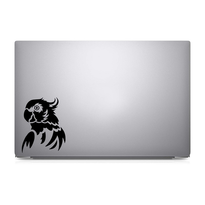Bargain Max Decals Parrot Bird Silhouette Decal Notebook Car Laptop