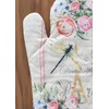 Maison d' Hermine Oven Mitt & Pot Holder 100% Cotton