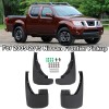 Unbranded Mud Flaps Kit for Nissan Frontier 2005-2015 Black Front