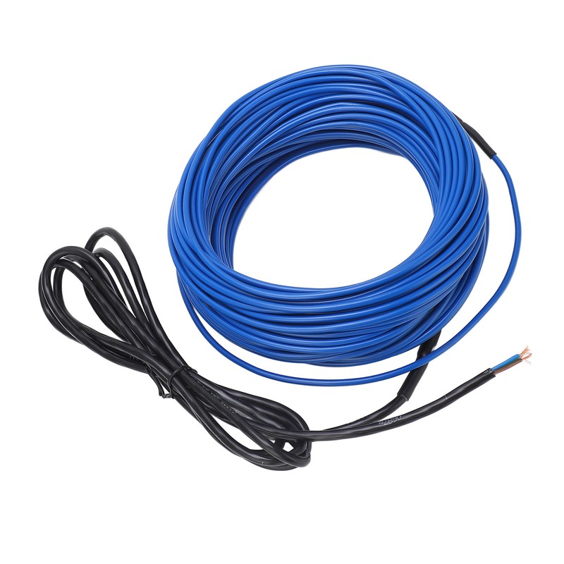 Heating Cable 20M Length 300W IP68 Waterproof Freeze Proofing Pipeline