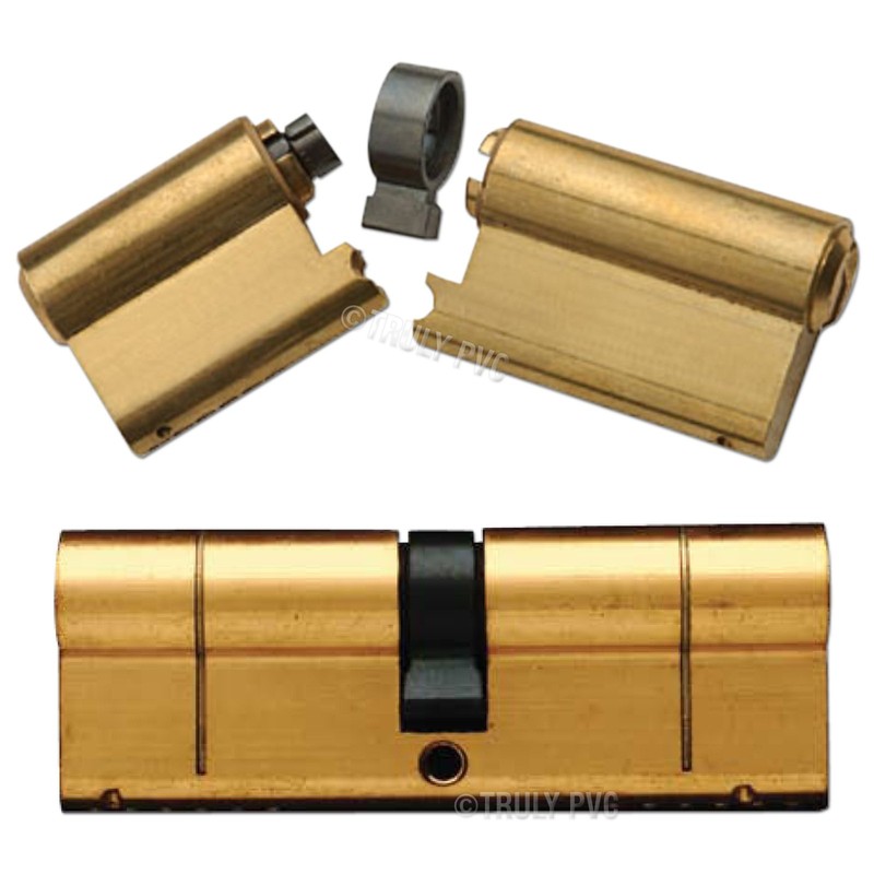 UAP Anti-Snap Euro Cylinder Antique Brass 45/65 (110mm overall) Lock