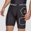 Gilbert Protective Men's Rugby Shorts, Black, M