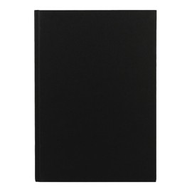 Seawhite : Black Cloth Case Bound Sketchbook 140gsm : A4 Portrait