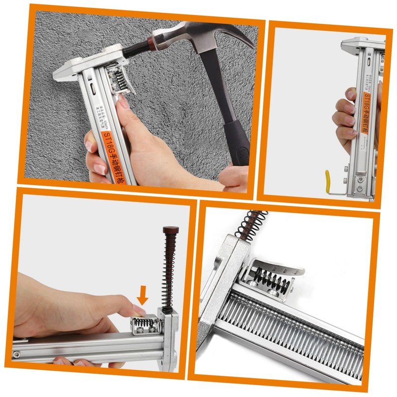 CAXUSD Nail Portable Nailer Tool Metal Nail Machine Nail Fastening