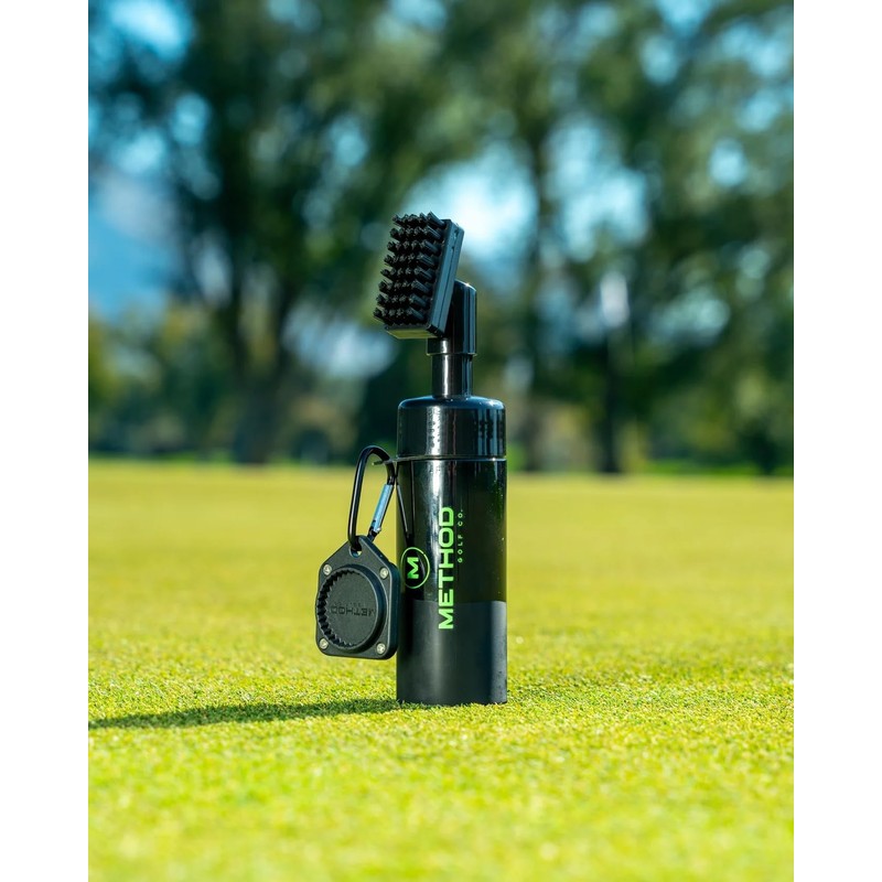 Method Golf Co., CaddyStack Wet Club Brush Tool w/MagStack Tile