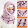 AYPOW Winter Thermal Fleece Balaclava Men Women Multifunctional Outdoor Windproof