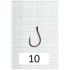 PRO FILSTAR Pack of 10 Fishing Hooks Set N10 - Premium Method Feeder - Carp Fishing Hooks - Carp Fishing Accessories - Pop Up Boilies Carp Hooks - Carp Fishing Hooks - Fishing Accessories Carp - Carp