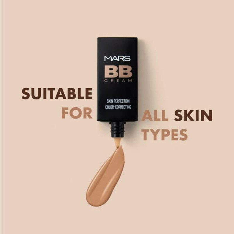 MARS BB Cream Foundation Biege (Light Beige)