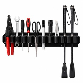 Trenqular Horse Whip Crop Holder Rack Wall Mounted Whip Bracket Hanger, Horse Stables Durable Storage Organizer Crop Holder,for Fishing Pole Storage and Whip,Holds up to 12 Whips or Crops