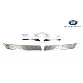 General Motors 2018-2024 GMC Terrain Rear Bumper Protector 84202817 Stainless Steel  OEM GM