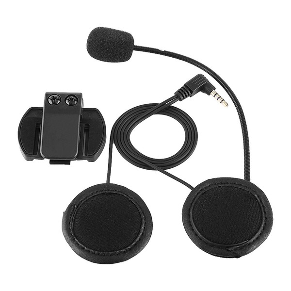 Motorcycle Helmet Intercom Headphones, V4/V6 Motorcycle Helmet Intercom Microphone Bluetooth