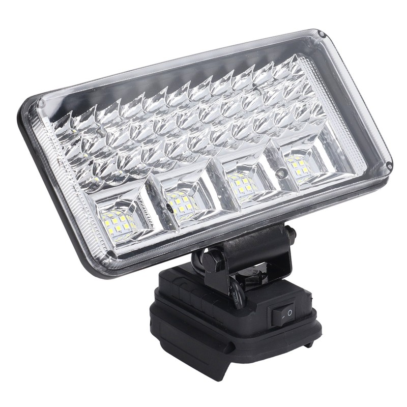 6000lm Cordless LED Work Light Waterproof Emergency 14.4V‑18V Lithium Battery