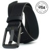 Nickel Smart Carbon Fiber Wide Pin Black Belt - 34"