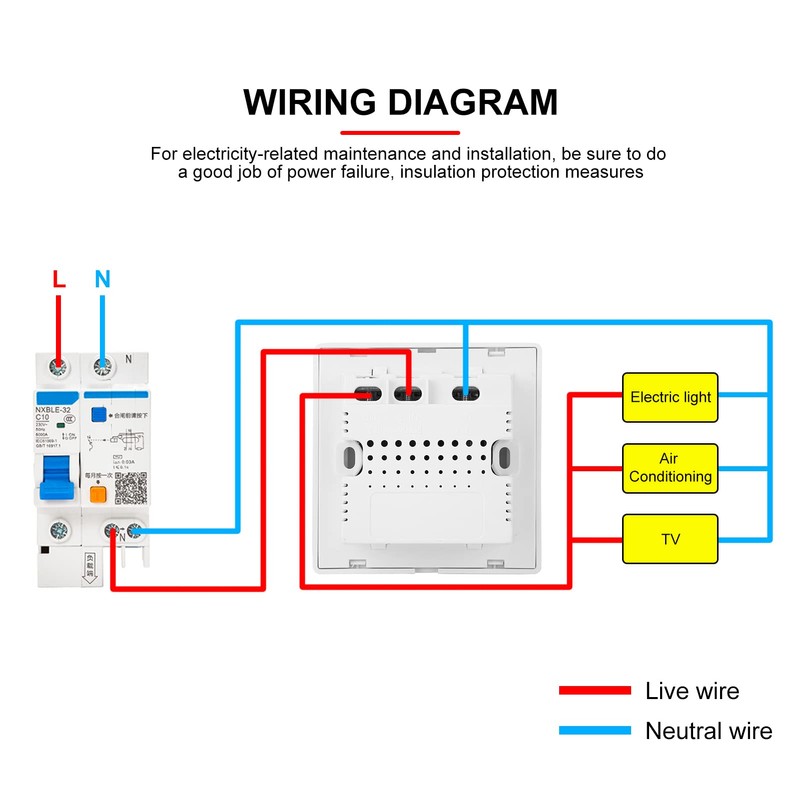 EVTSCAN Power Key Card Sensor Current Detection Switch Panel for