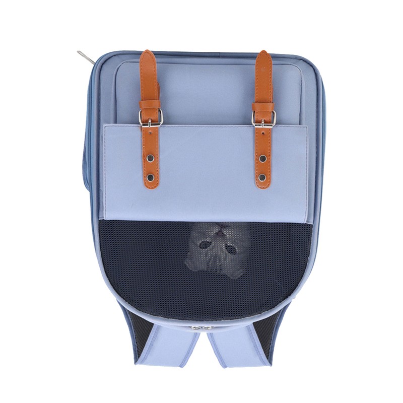 Cat Backpack Large Capacity Portable Breathable Dog Cat Carrying Double