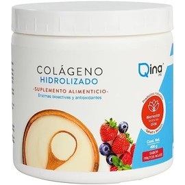 Colageno hidrolizado 400g frutos rojos qina ntl