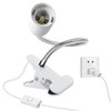 Desk Clip Lamp Holder, Clip on Light with Metal Clip