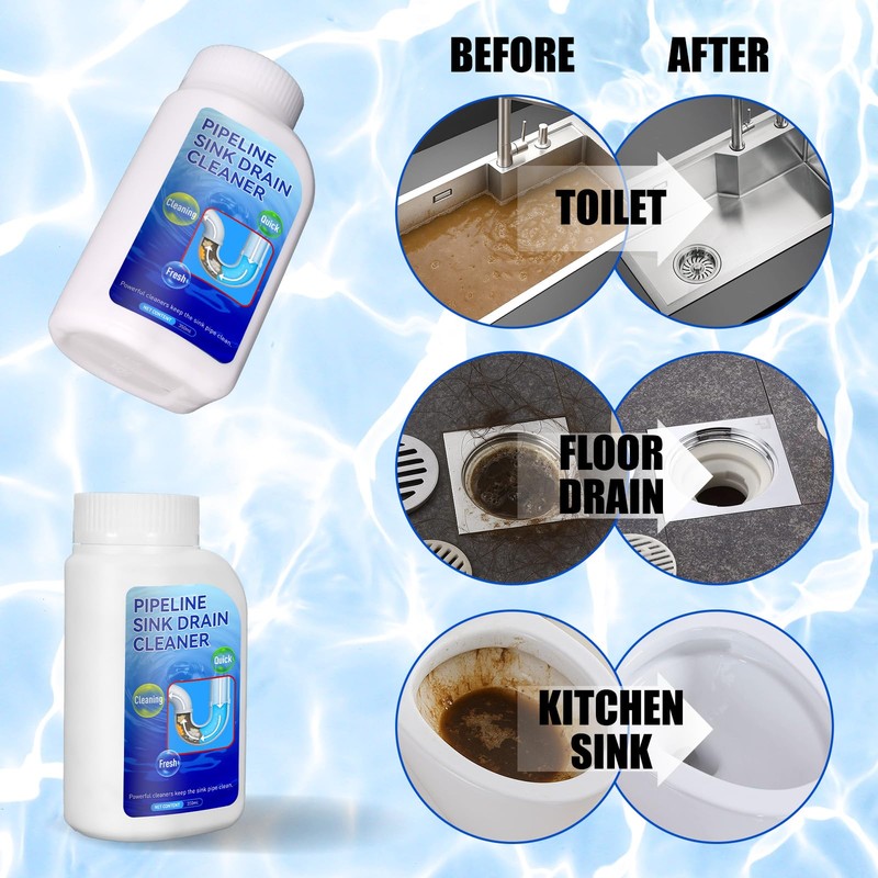 Pipeline Dredging Agent Sink Drain Cleaner - Powerful Quick Cleaning