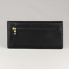 Toyooka Koubou Cowhide Slim Long Wallet 4116, Black