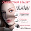 Lash Clusters Eyelash Kit 9-12mm 168PCS Wispy Natural Cluster Eyelash
