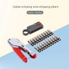 Coaxial Cable Crimper Kit, Coaxial Compression Connector Stripper Tool Set