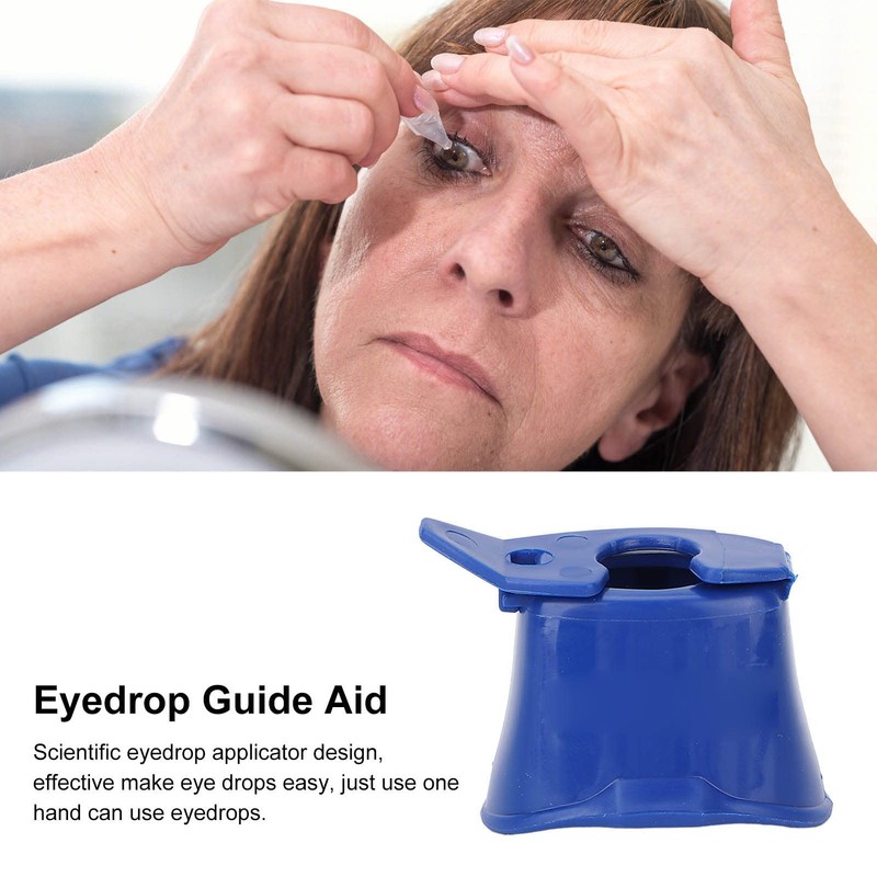 Eye Drop Applicator, Eye Drop Guide, Portable Eye Drop Guide,