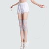 1 Pair Knee Brace Thickened Pads Breathable Mesh Silicone Spring