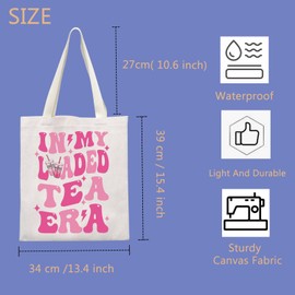 In My Loaded Tea Era Gift Loaded Tea Lover Gift Junkie Loaded Tea Gift Loaded Tea Addicted Gift Tote Bag (Loaded Tea)