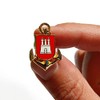 Pin Anchor with Hamburg Crest Gold-Coloured Metal Approx. 23 mm,