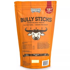 Irish Rover Beef Bully Sticks, 12 Inch (16 oz.)