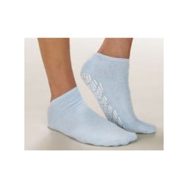 Care-Steps Non Slip Socks - Medium: Men's 6-7.5/ Women's 7.5-9 (Light Blue) - BAL80103_ea