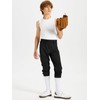 DEVOROPA 2T/3T/4T/5T to Big Kids Youth Boys Baseball Pants Girls