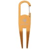 Coq Sportif QQBWJX01 Green Fork, Classic with Marker, Carabiner, Convenient