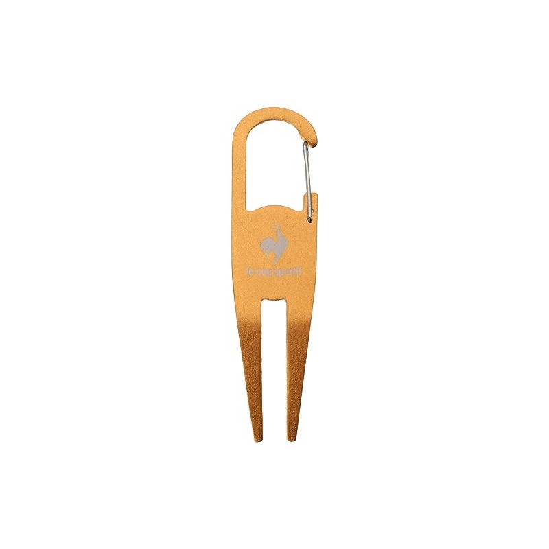 Coq Sportif QQBWJX01 Green Fork, Classic with Marker, Carabiner, Convenient