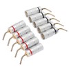 10pcs Banana Plug Needle Type Professional 24K Gold Plated Speaker