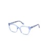 GUESS GU50265 092 Shiny Light Blue 45/18/130 GIRL Glasses, 092