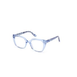 GUESS GU50265 092 Shiny Light Blue 45/18/130 GIRL Glasses, 092 Shiny Light Blue
