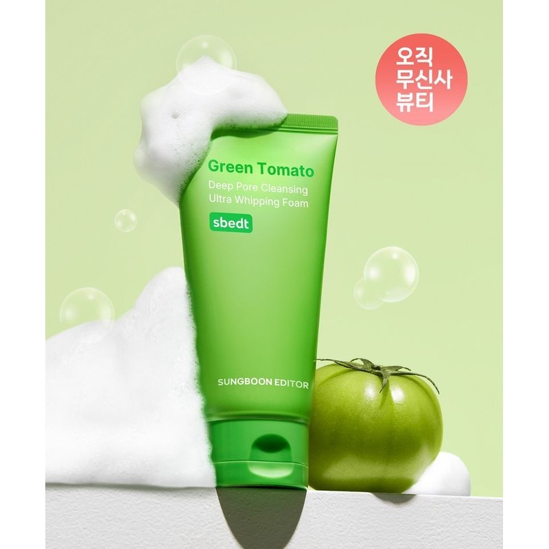 Ingredient Editor SUNGBOONEDITOR Green Tomato Pore Reduction Cleansing Foam 120ml