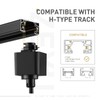 zeyu 3-Light H-Type Track Lighting Pendants, Modern Track Lighting Fixtures,
