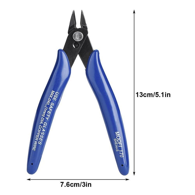 Diagonal Pliers Tool, Side Cutting Pliers Wire Cutter Shears Stripping