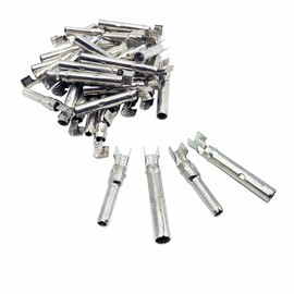 Kofelec 50 Pairs Solar Plug / Socket Inner Core for 2.5-6mm² Cable, Tinned Copper, Compatible with All PV Plugs (50)