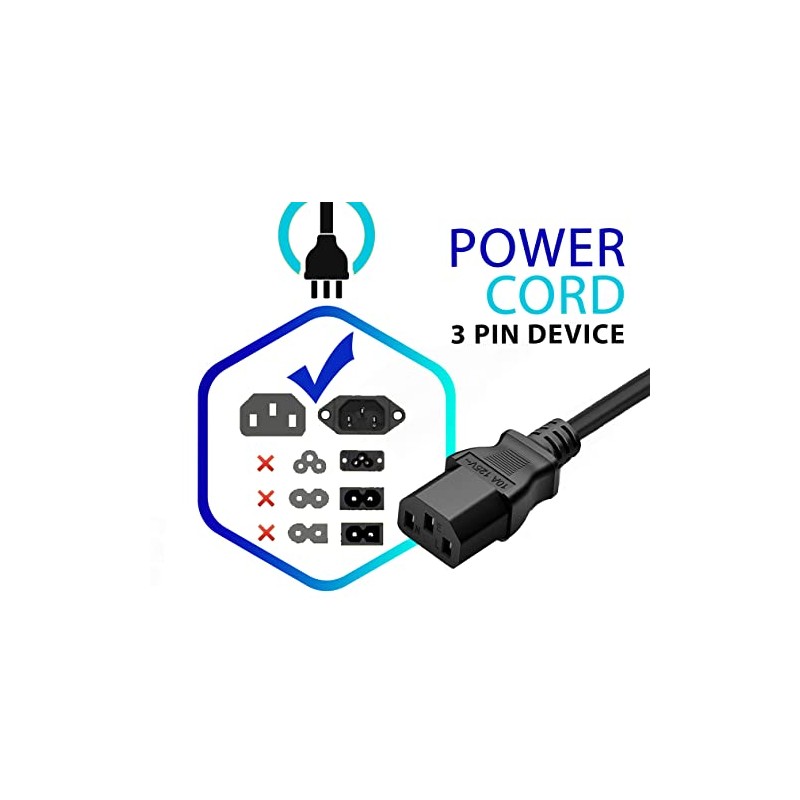 Cable de alimentación electrónico,