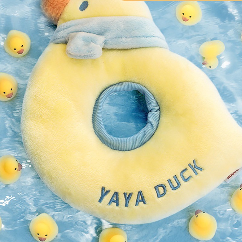 Cat Elizabethan Collar Soft Artificial Rabbit Plush Neck Protection Cute