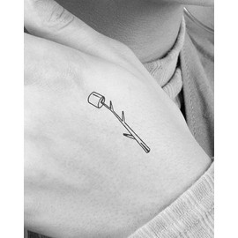 Inkbox Temporary Tattoos, Semi-Permanent Tattoo, One Premium Easy Long Lasting, Waterproof Temp Tattoo with For Now Ink - Lasts 1-2 Weeks, Summer Fruit, 2 x 2 in