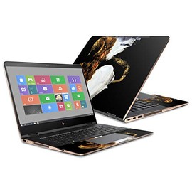 MightySkins Skin Compatible with HP Spectre x360 Convertible 15.6" (2017) - Aqua Angel | Protective, Durable, and Unique Vinyl Decal wrap Cover | Easy to Apply, Remove | Made in The USA