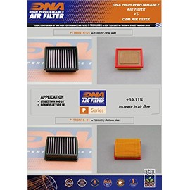 DNA High Performance Air Filter Compatible for Triumph Street Twin 900 (16-24) PN:P-TR9N16-01
