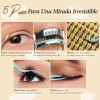 Luminlash Extensiones De Pestañas Sin Pegamento Con Pinza