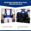 VOONKE Wheelchair Safety Belt Torso Support Vest, Adjustable Whole Body
