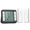 ORIA Refrigerator Thermometer, Wireless Digital Freezer Thermometer with 2 Wireless