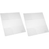 jojofuny Fundas Protectoras para Libros 48k Impermeables Pvc Transparentes 2
